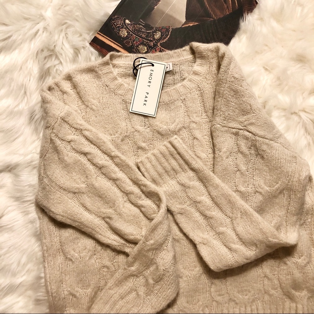 Emory Park Cream Sweater